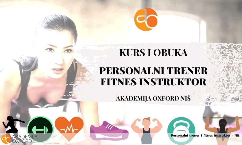 Personalni trener i fitnes instruktor - Niš