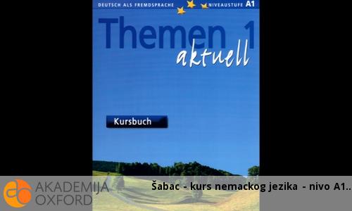 Nemački jezik A1 Nemački jezik A1