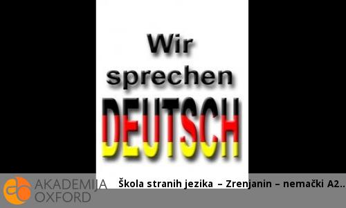 Kurs nemačkog A2 Kurs nemačkog A2