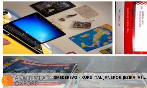 SMEDEREVO - KURS ITALIJANSKOG JEZIKA A1 SMEDEREVO - KURS ITALIJANSKOG JEZIKA A1