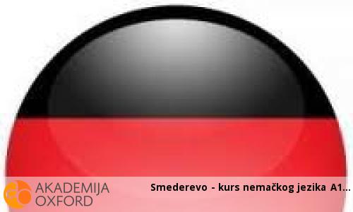 Smederevo - kurs nemačkog jezika A1