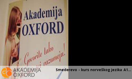 Smederevo - kurs norveškog jezika A1