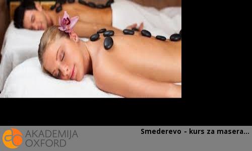 Smederevo - kurs za masera Smederevo - kurs za masera