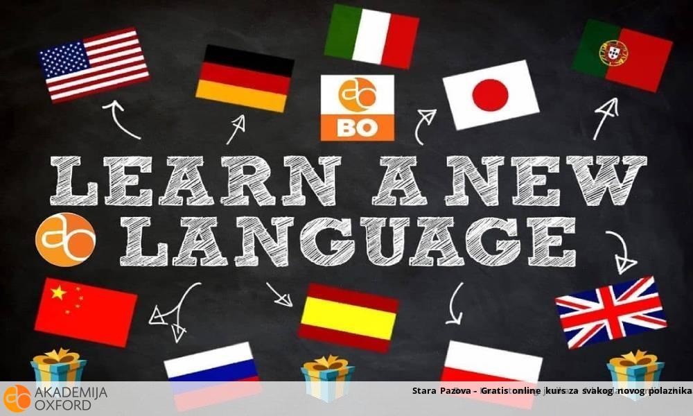 Stara Pazova - Gratis online kurs za svakog novog polaznika Stara Pazova - Gratis online kurs za svakog novog polaznika