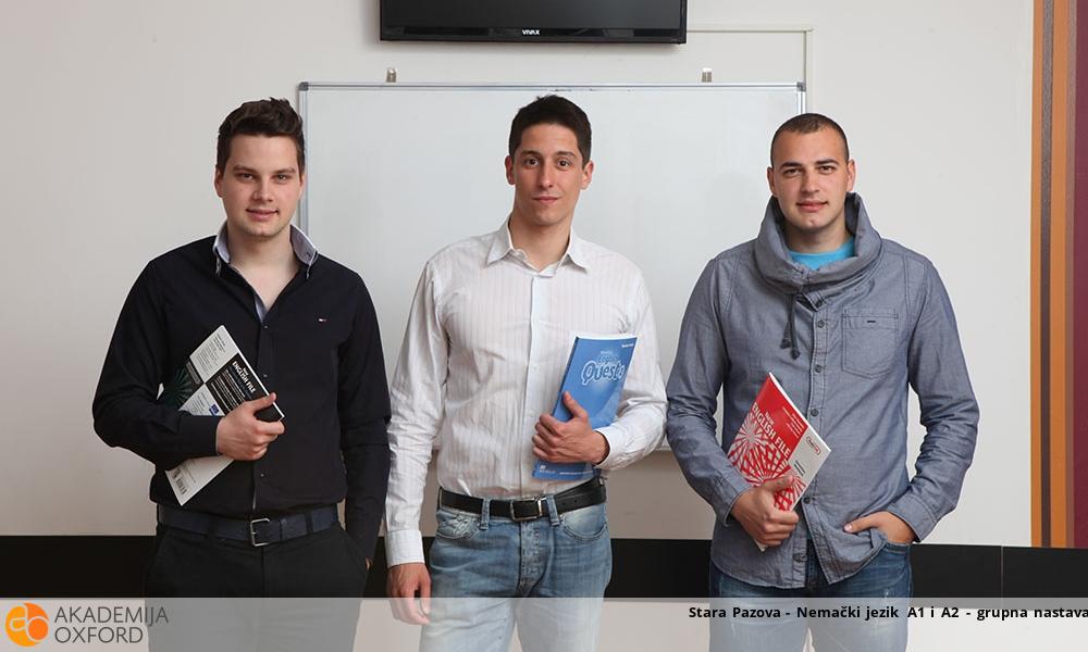 Stara Pazova - Nemački jezik A1 i A2 - grupna nastava Stara Pazova - Nemački jezik A1 i A2 - grupna nastava