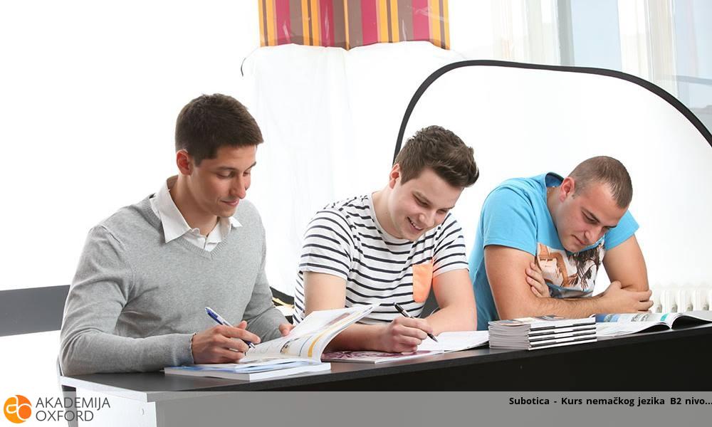 Subotica - Kurs nemačkog jezika B2 nivo Subotica - Kurs nemačkog jezika B2 nivo