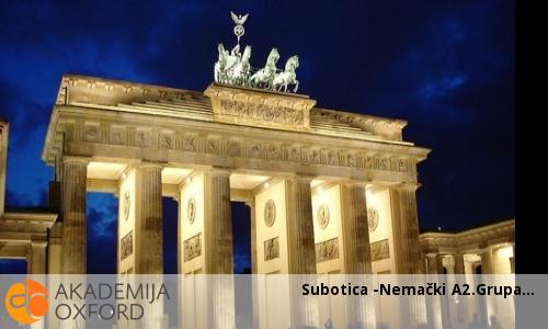Subotica -Nemački A2.Grupa Subotica -Nemački A2.Grupa
