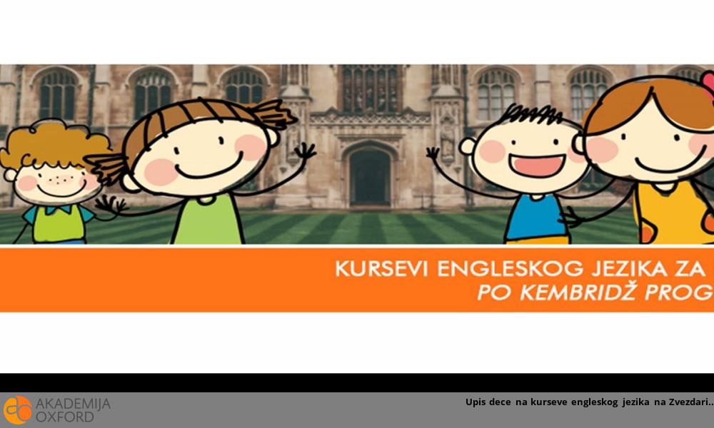 Upis dece na kurseve engleskog jezika na Zvezdari Upis dece na kurseve engleskog jezika na Zvezdari
