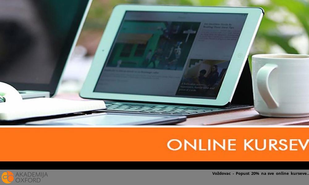 Voždovac - Popust 20% na sve online kurseve Voždovac - Popust 20% na sve online kurseve