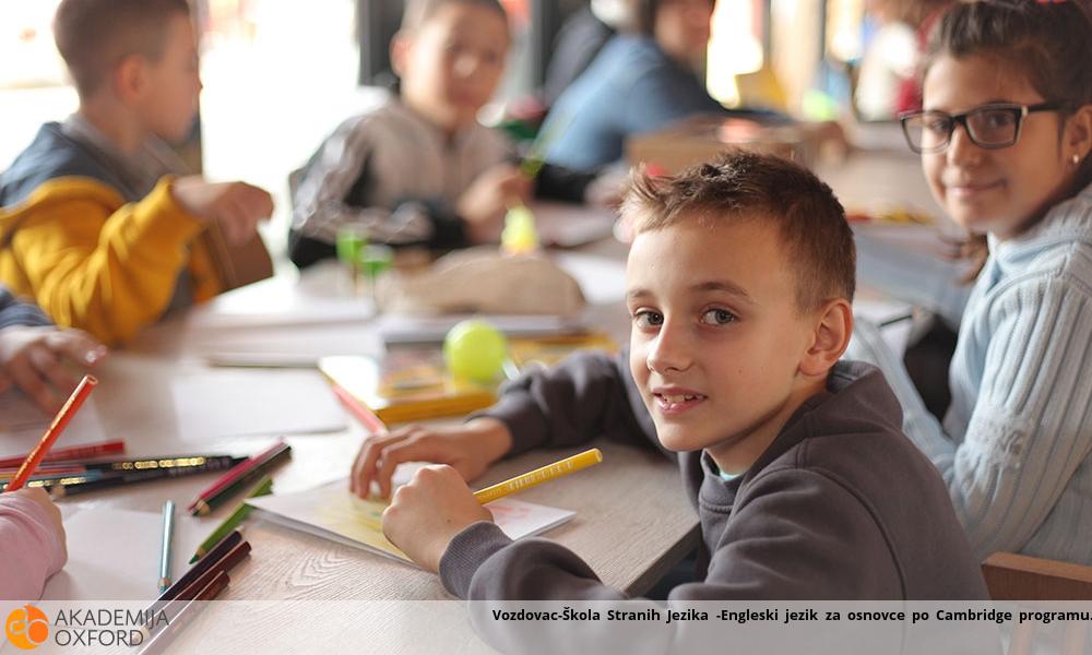 Vozdovac-Škola Stranih Jezika -Engleski jezik za osnovce po Cambridge programu Vozdovac-Škola Stranih Jezika -Engleski jezik za osnovce po Cambridge programu