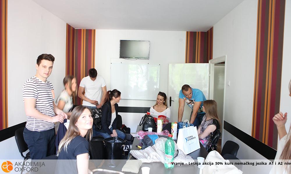 Vranje - Letnja akcija 50% kurs nemačkog jezika A1 i A2 nivo Vranje - Letnja akcija 50% kurs nemačkog jezika A1 i A2 nivo