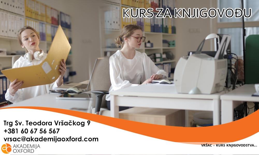 VRŠAC - KURS KNJIGOVODSTVA VRŠAC - KURS KNJIGOVODSTVA
