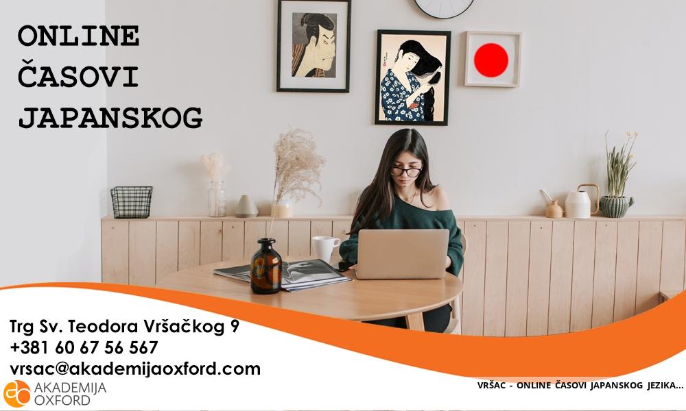 VRŠAC - ONLINE ČASOVI JAPANSKOG JEZIKA
