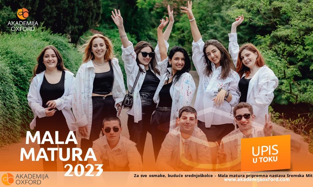 Za sve osmake, buduće srednjoškolce - Mala matura pripremna nastava Sremska Mitrovica