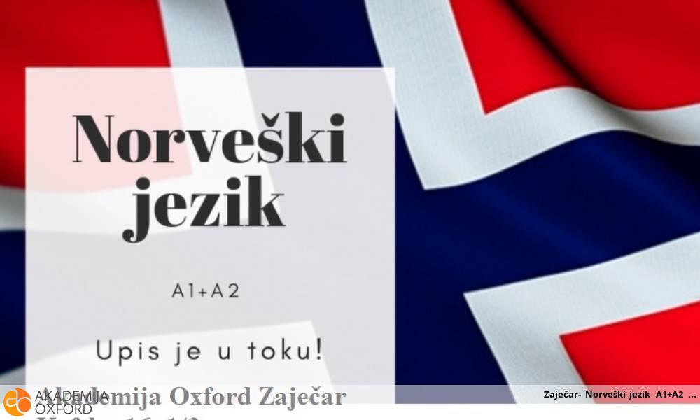 Zaječar- Norveški jezik A1+A2 Zaječar- Norveški jezik A1+A2