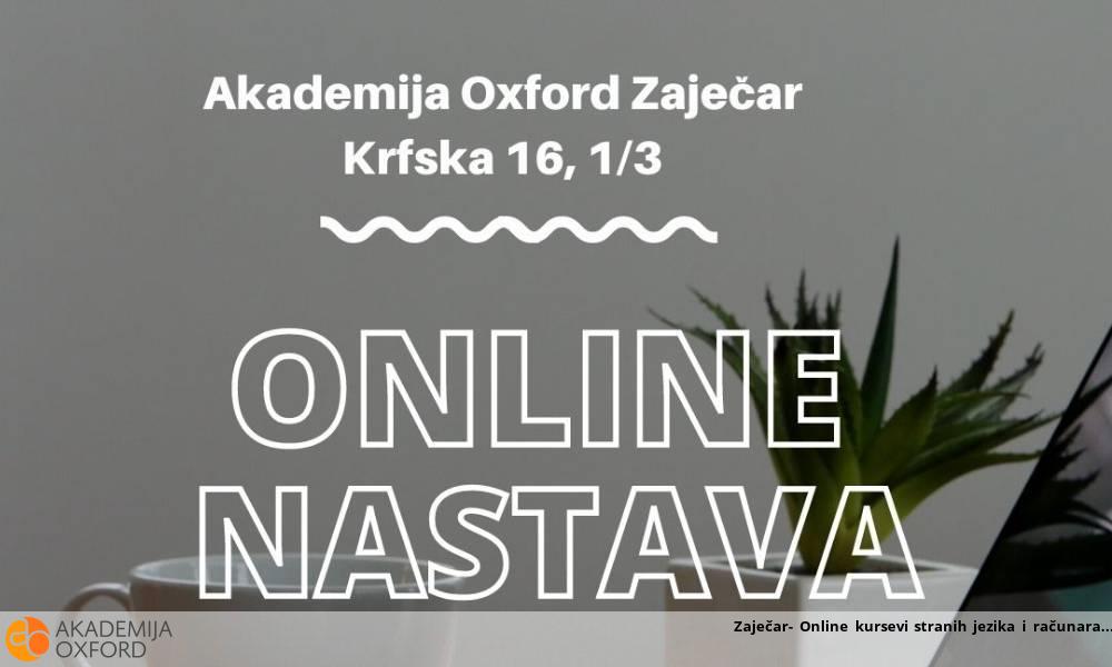 Zaječar- Online kursevi stranih jezika i računara