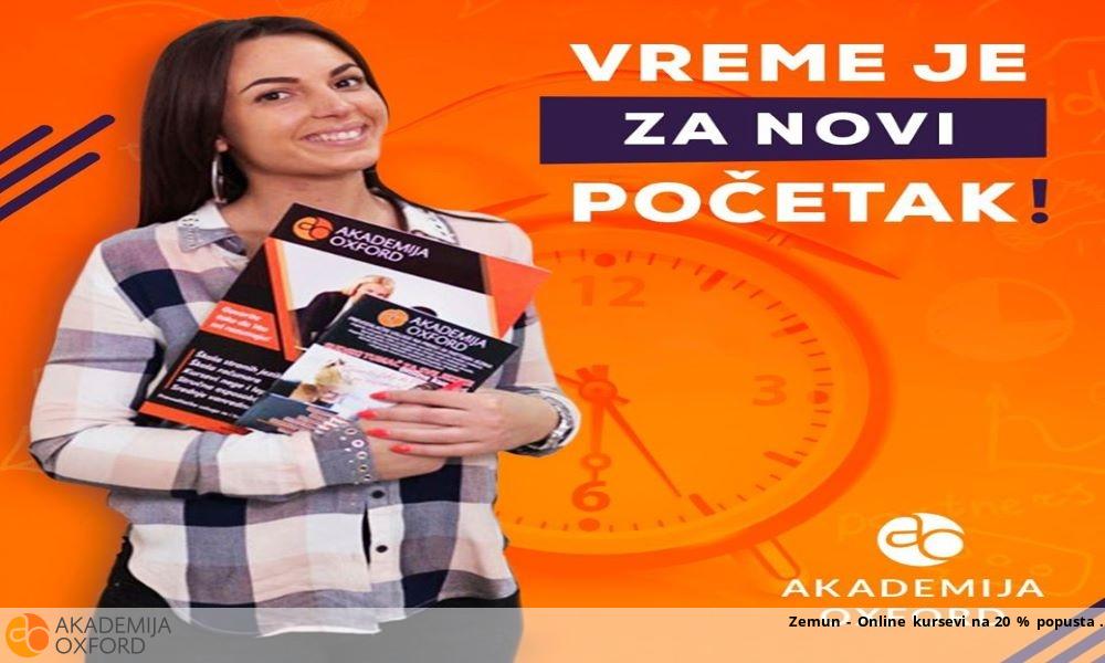 Zemun - Online kursevi na 20 % popusta 