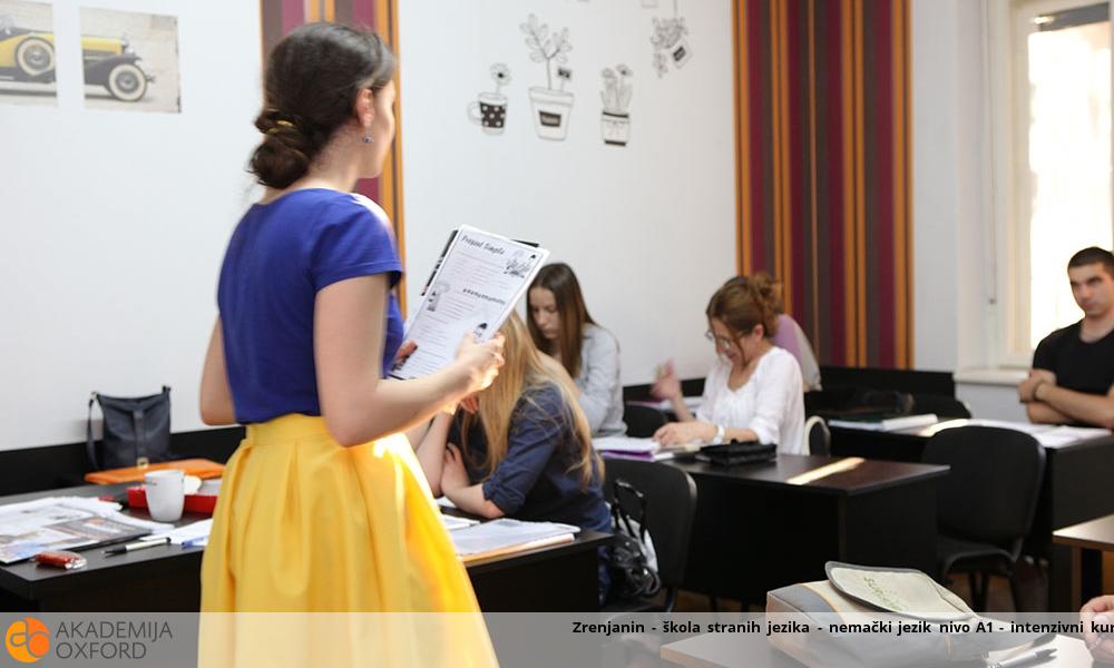 Kurs nemačkog jezika - A1 - Zrenjanin Kurs nemačkog jezika - A1 - Zrenjanin