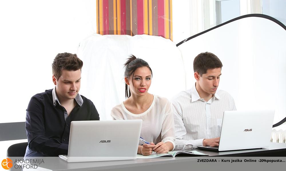 ZVEZDARA - Kurs jezika Online -20%popusta