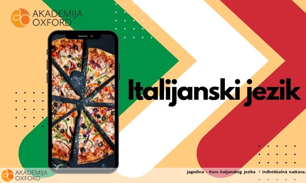 Jagodina - Kurs italjanskog jezika - individualna nastava