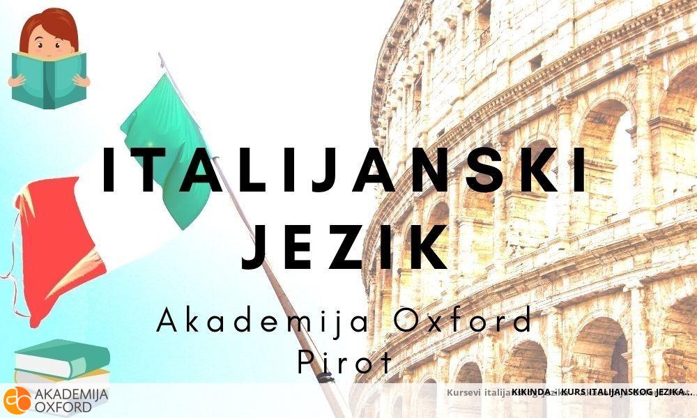 KIKINDA - KURS ITALIJANSKOG JEZIKA