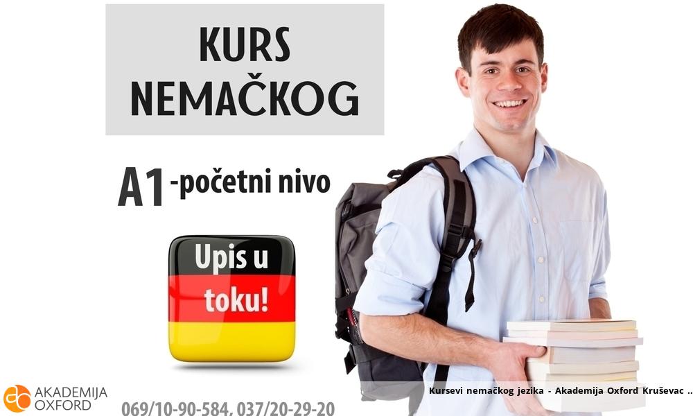 Kursevi nemačkog jezika - Akademija Oxford Kruševac Kursevi nemačkog jezika - Akademija Oxford Kruševac