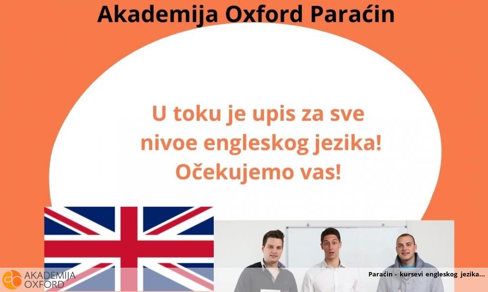 Paraćin - kursevi engleskog jezika