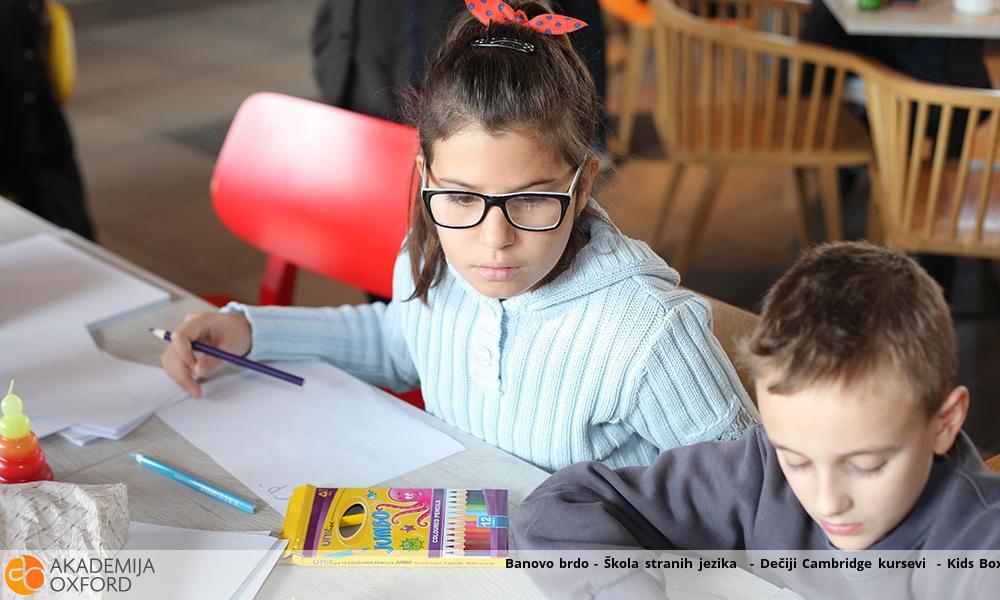 Banovo brdo - Škola stranih jezika - Dečiji Cambridge kursevi - Kids Box 3