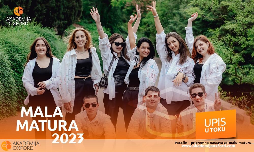 Paraćin - pripremna nastava za malu maturu