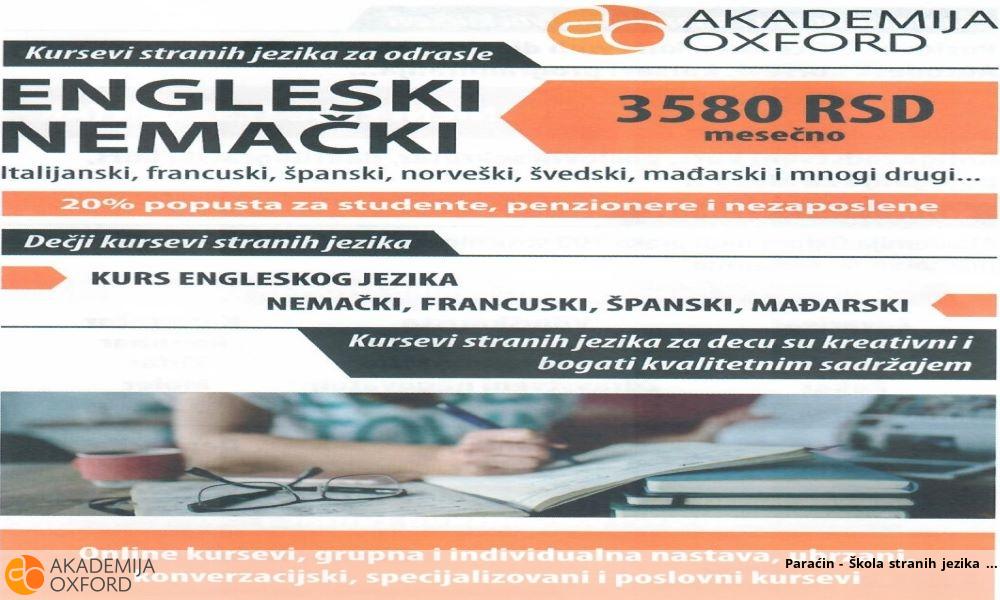 Paraćin - Škola stranih jezika Paraćin - Škola stranih jezika