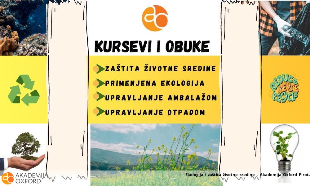 Ekologija i zaštita životne sredine - Akademija Oxford Pirot Ekologija i zaštita životne sredine - Akademija Oxford Pirot