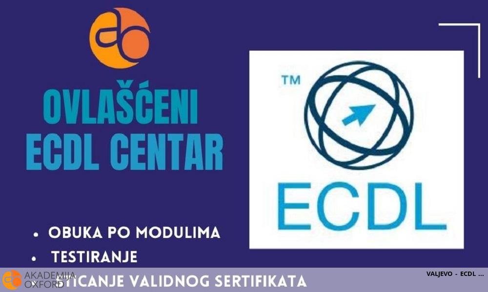 VALJEVO - ECDL VALJEVO - ECDL
