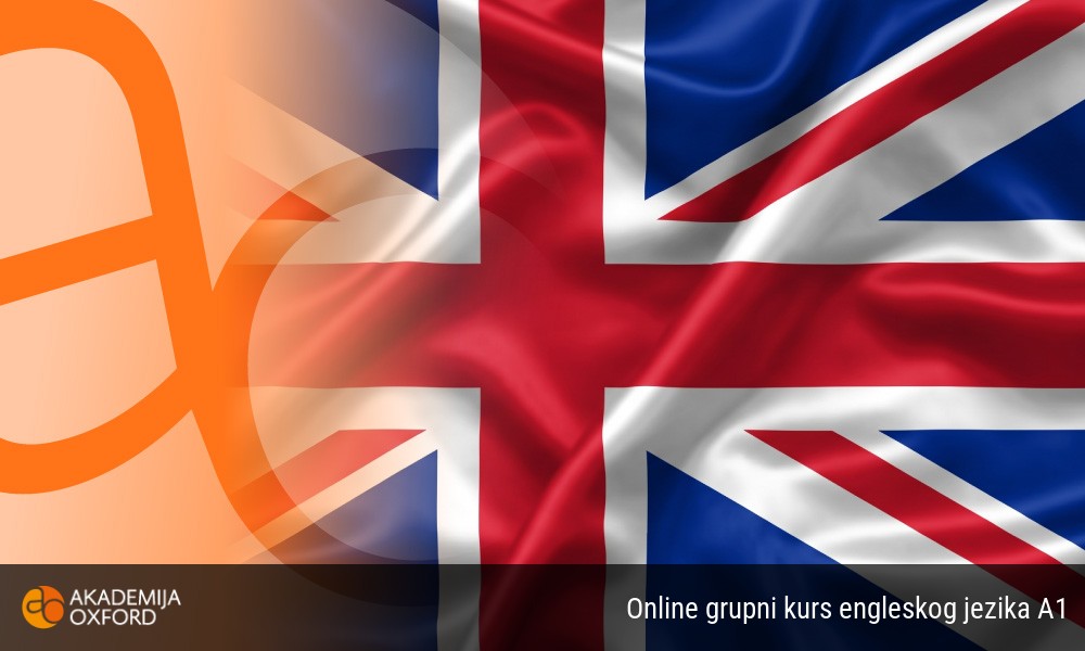 Online grupni kurs engleskog jezika A1