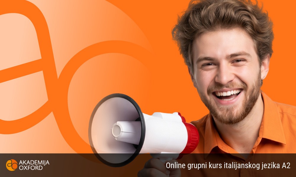 Online grupni kurs italijanskog jezika A2