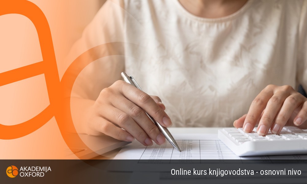 Online kurs knjigovodstva - osnovni nivo