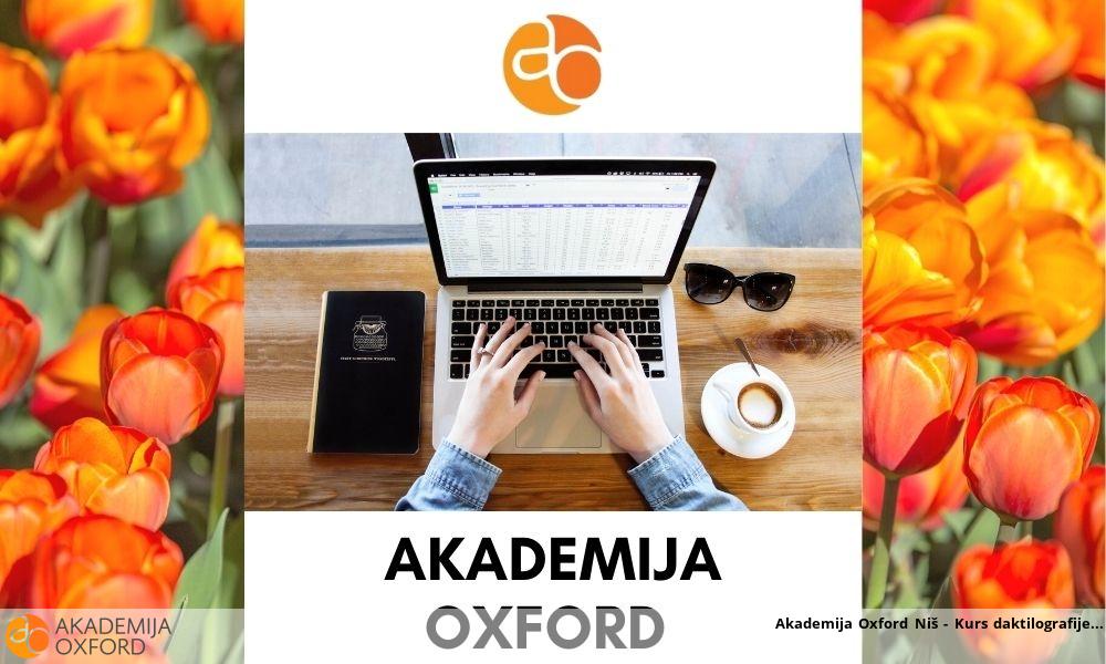 Akademija Oxford Niš - Kurs daktilografije Akademija Oxford Niš - Kurs daktilografije