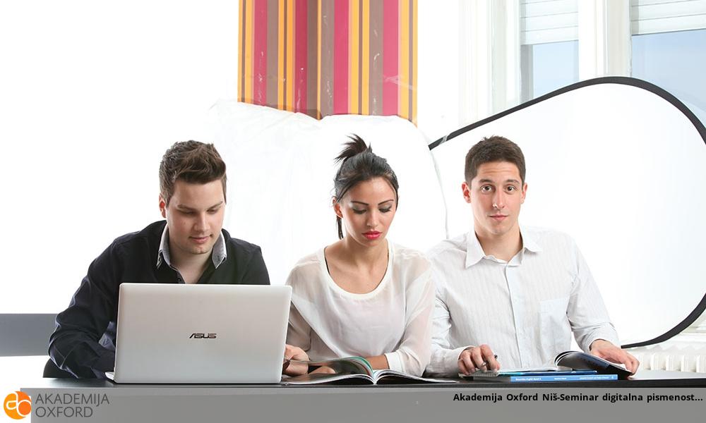Akademija Oxford Niš-Seminar digitalna pismenost Akademija Oxford Niš-Seminar digitalna pismenost