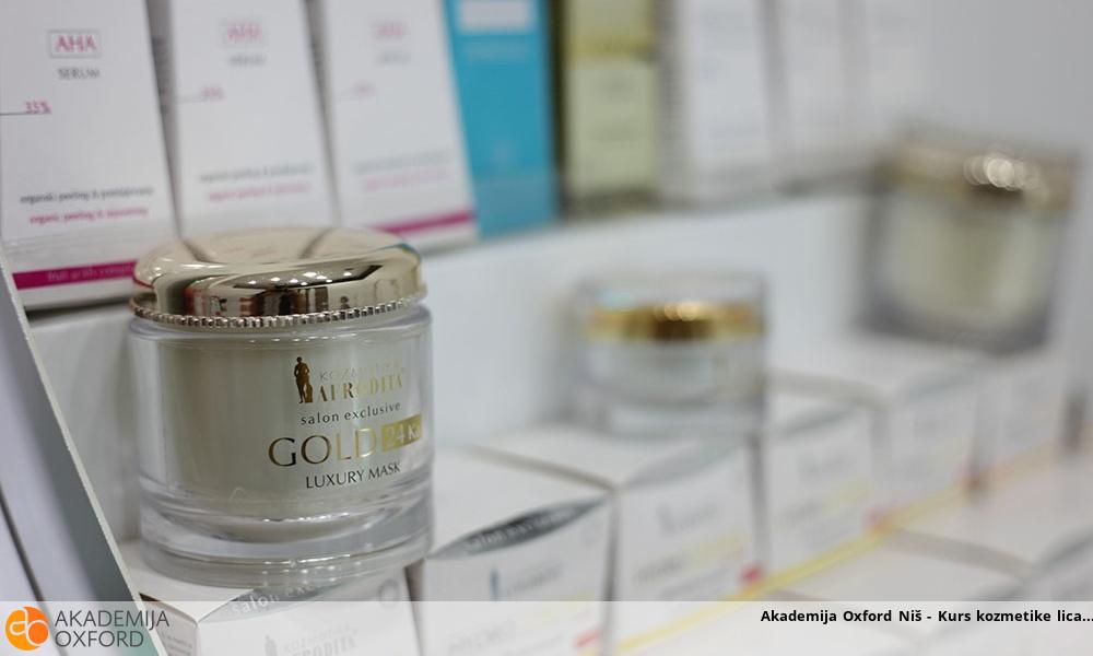 Akademija Oxford Niš - Kurs kozmetike lica