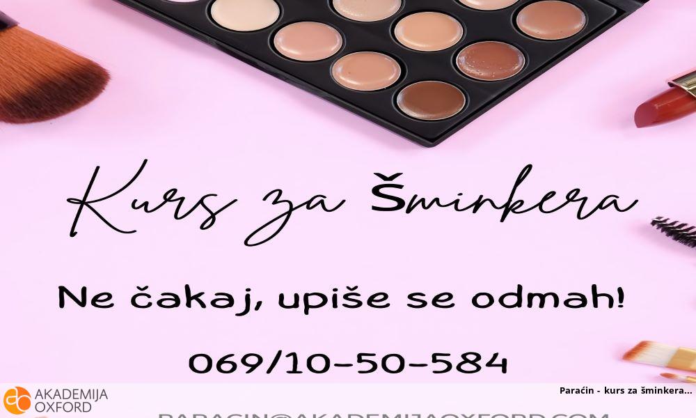 Paraćin - kurs za šminkera