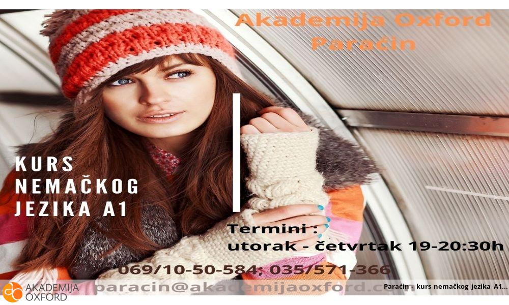 Paraćin - kurs nemačkog jezika A1 Paraćin - kurs nemačkog jezika A1