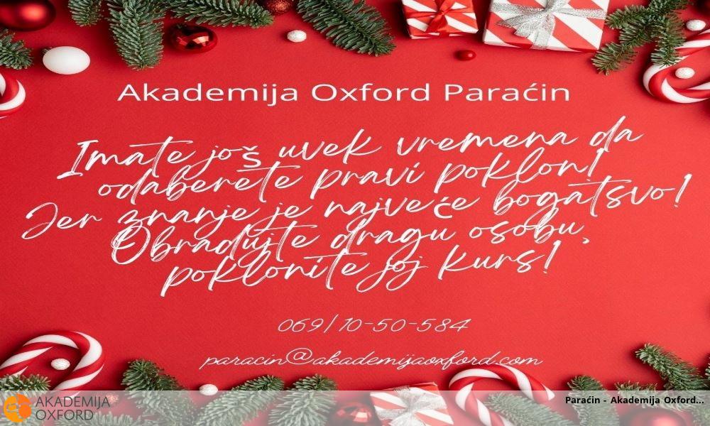 Paraćin - Akademija Oxford