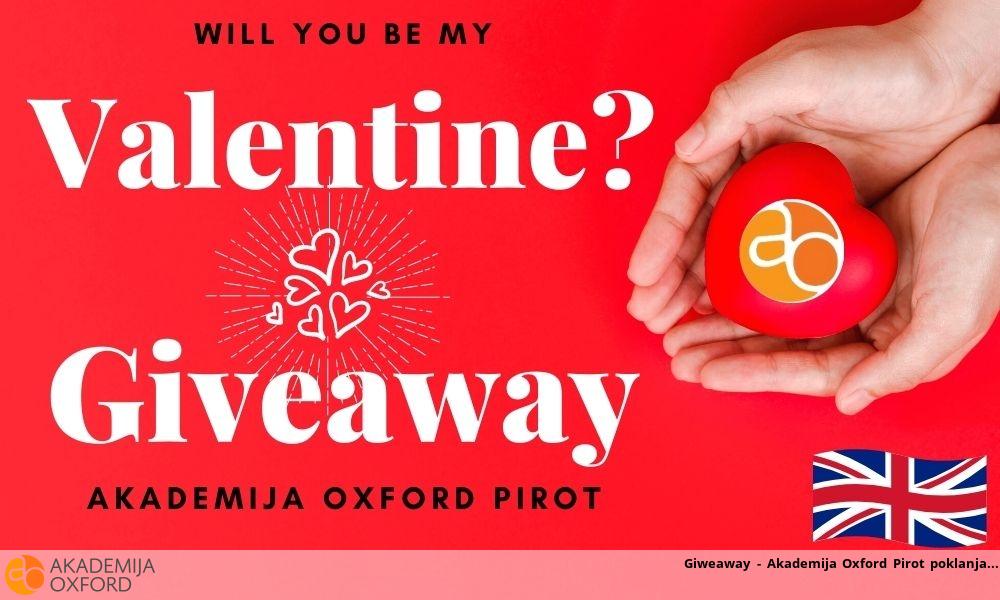 Giweaway - Akademija Oxford Pirot poklanja Giweaway - Akademija Oxford Pirot poklanja