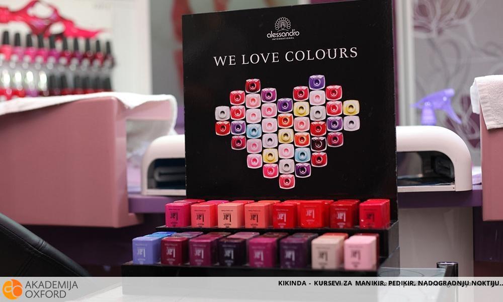 KIKINDA - KURSEVI ZA MANIKIR, PEDIKIR, NADOGRADNJU NOKTIJU