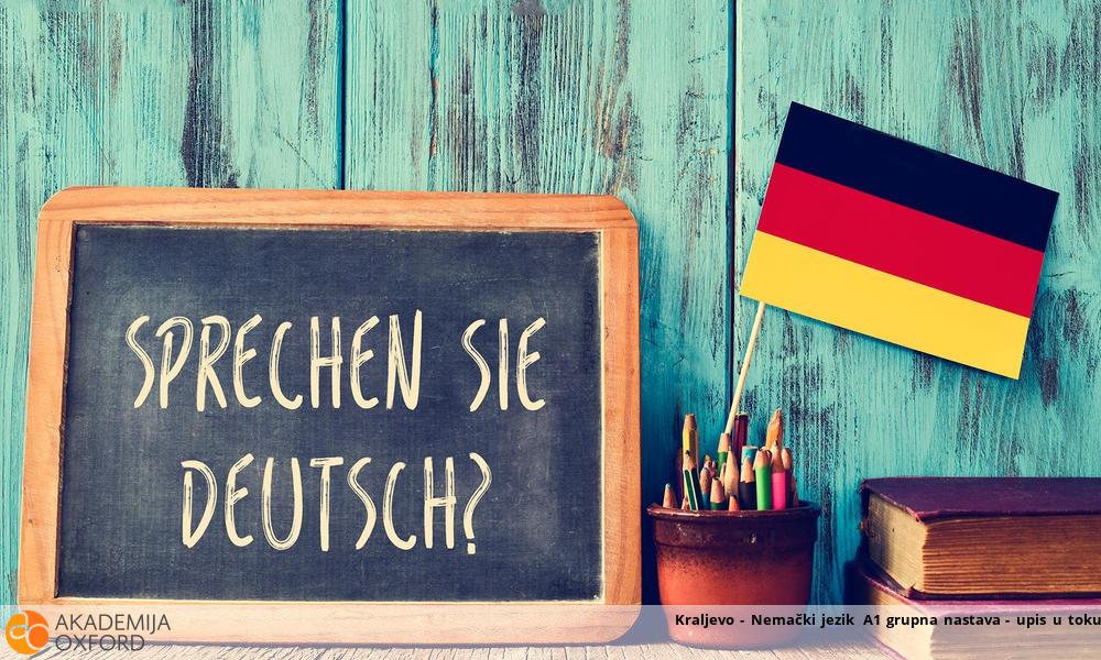 Kraljevo - Nemački jezik A1 grupna nastava - upis u toku