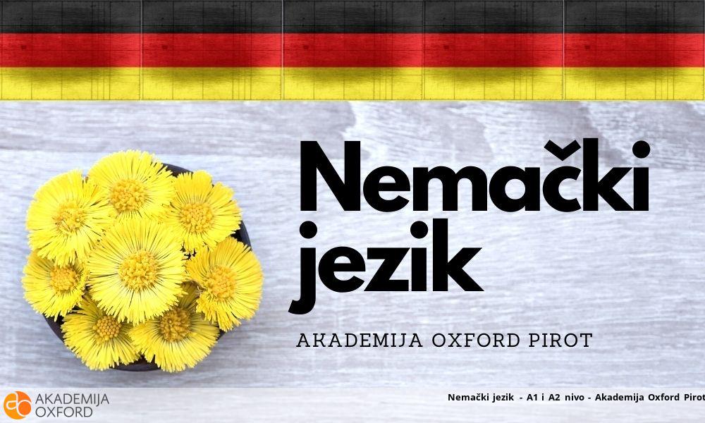 Nemački jezik - A1 i A2 nivo - Akademija Oxford Pirot