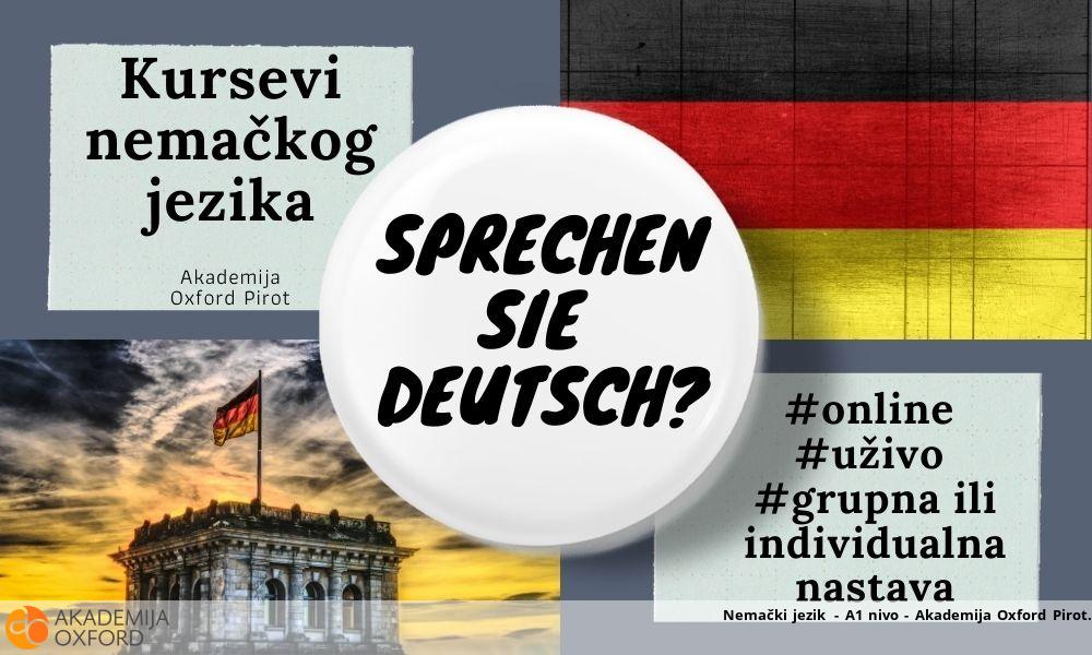 Nemački jezik - A1 nivo - Akademija Oxford Pirot