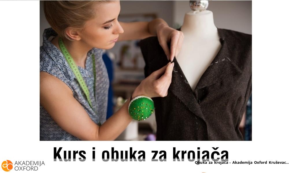 Obuka za krojača - Akademija Oxford Kruševac Obuka za krojača - Akademija Oxford Kruševac