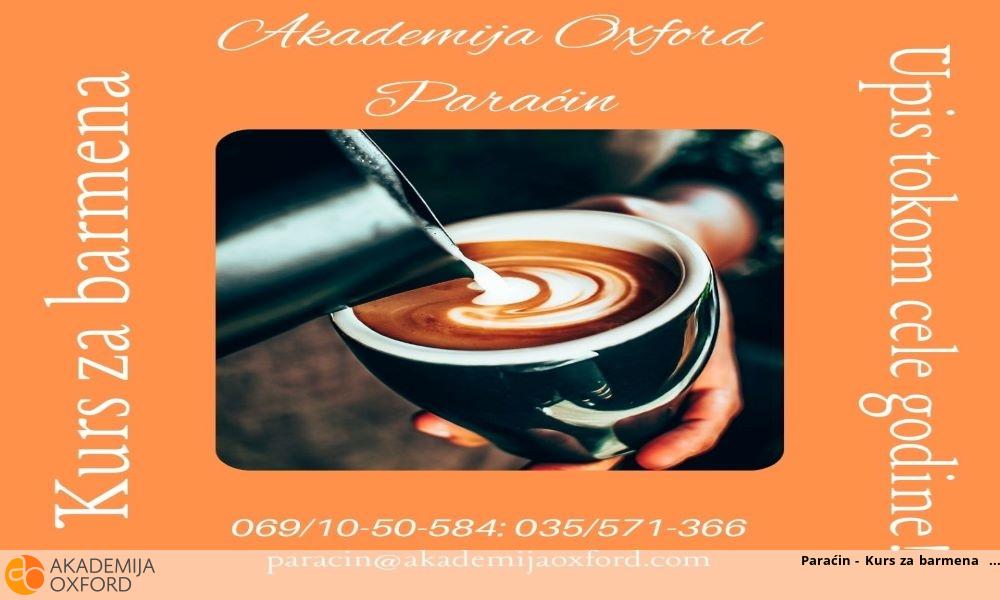 Paraćin - Kurs za barmena Paraćin - Kurs za barmena