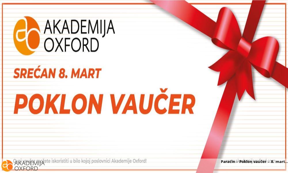 Paraćin - Poklon vaučer - 8. mart