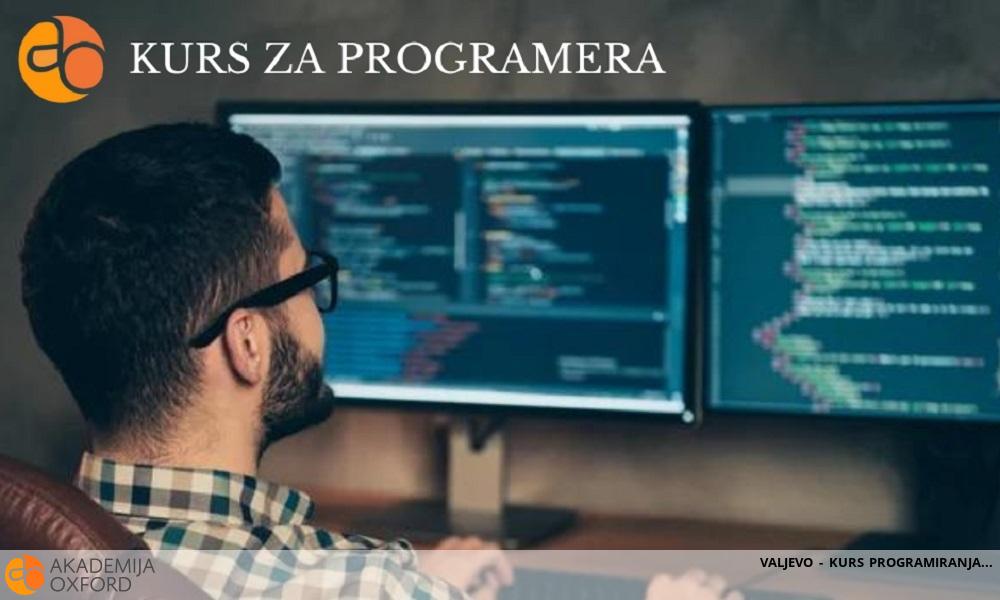 VALJEVO - KURS PROGRAMIRANJA